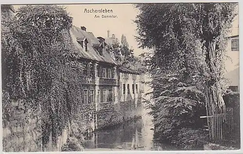 34657 Ak Aschersleben au barrage vers 1910
