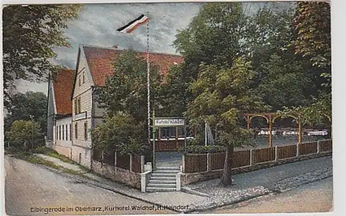 34647 Ak Gruß aus Elbingerode im Harz Kurhotel 1914