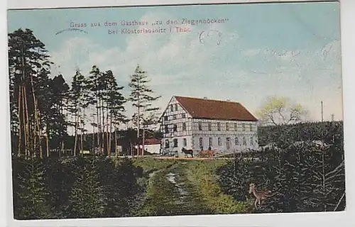34646 Ak Gruß aus Klosterlausnitz in Thüringen 1911