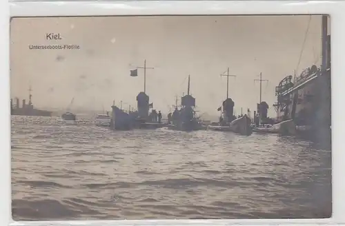 34633 Ak Kiel Unterseeboots Flotille um 1915