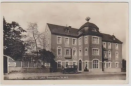 34631 Ak Grussbothen Müller's Hotel 1938