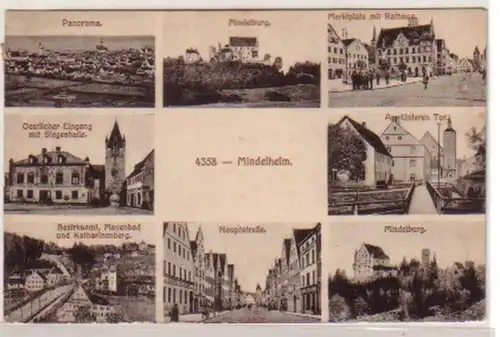 34514 Multi-image-Ak Mindelheim 1918