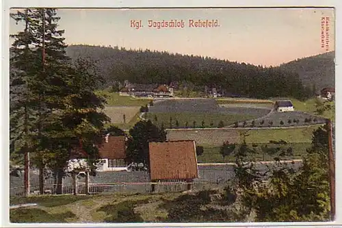 34484 Ak königlich Jagdschloß Rehefeld um 1910