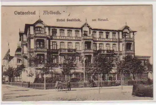 34466 Ak Balte Bain d'Ahlbeck Hotel Seeblick vers 1910