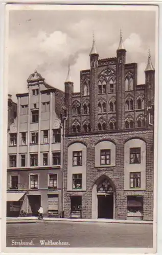 34455 Ak Stralsund Wulflamhaus 1941