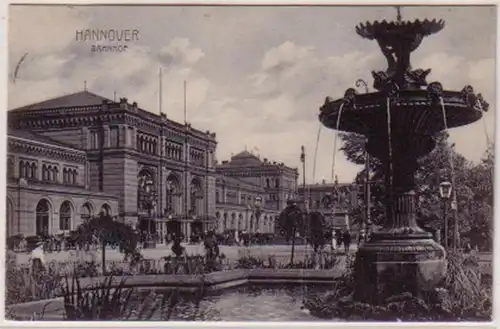 34445 Ak Hannover Gare de 1905