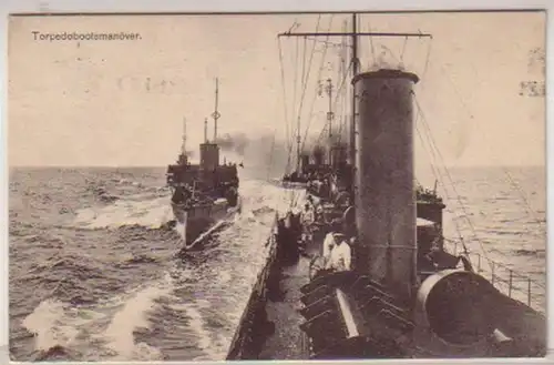 34443 Ak manœuvre de torpille allemande 1915