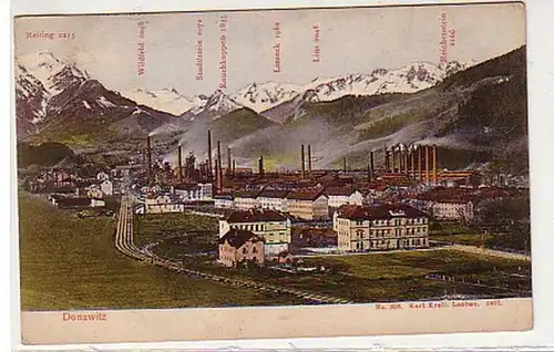 34439 Ak Donawitz Steiermark Vue totale 1908