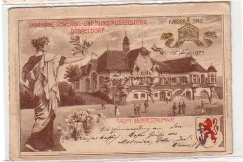 34414 Ak Industrie & Gewerbeausstellung Düsseldorf 1902