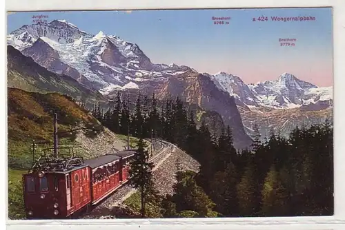 34407 Ak Wengernalpbahn Schweiz Zug um 1910