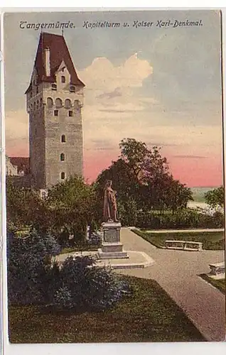 34392 Ak Tangermünde Chapter Tour et monument 1907