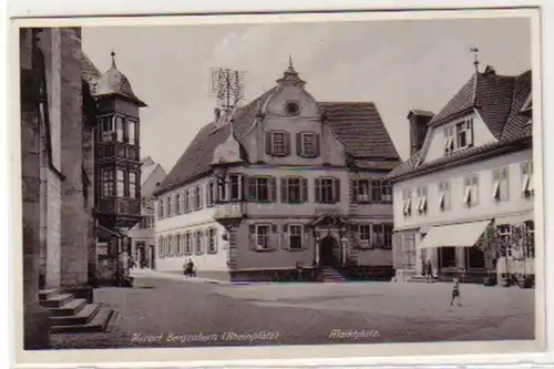 34353 Ak station thermale Bergzabern (Rheinpfalz) marché vers 1930