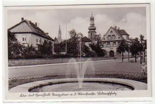 34338 Ak Bergzabern a.d. Weinstraße Ludwigsplatz um1940