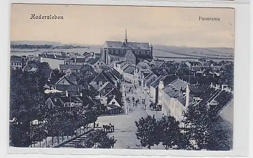 34331 Ak Hadersleben Dänemark Panorama um 1910