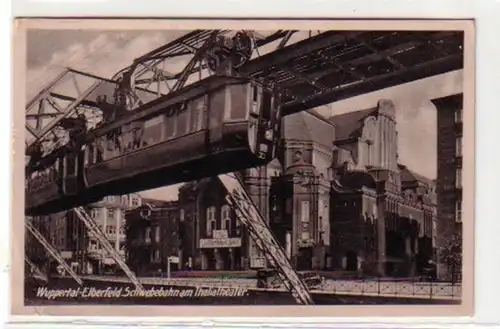 34310 Feldpost Ak Wuppertal Elberfeld Schweitbahn 1940