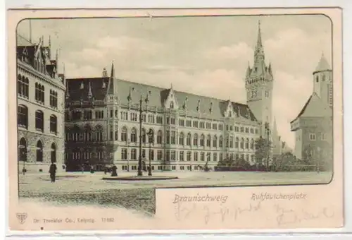 34279 Ak Braunschweig Ruhfäutchenplatz 1902