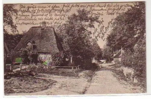 34268 Ak route du village à Oevenum sur le tube 1918