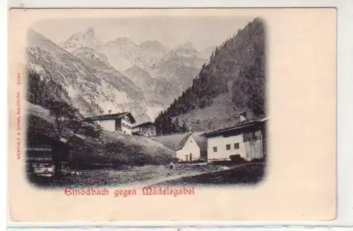 34242 Ak Einödbach contre Madelegabel vers 1900