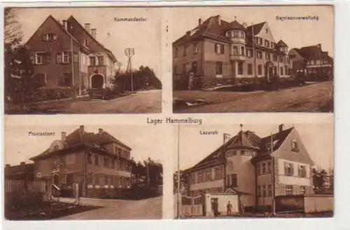 34208 Multi-image-Ak Camping Hammelburg vers 1910