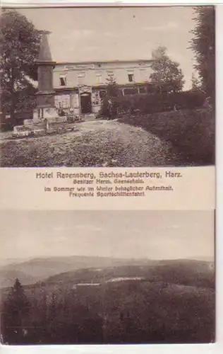 34197 Ak Hotel Ravensberg Sachsa-Lauterberg Harz vers 1920