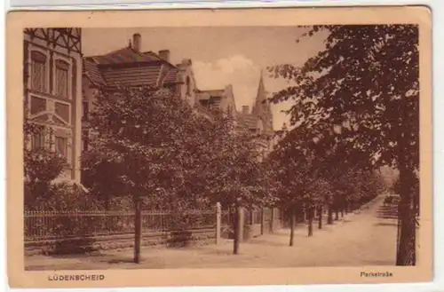 34179 Ak Lüdenscheid Parkstrasse 1919