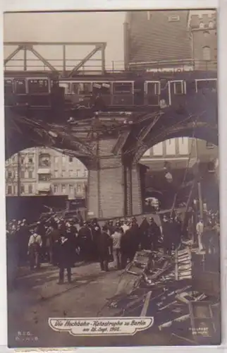 34170 Ak Berlin Hochbahn-Katastropicht 26 septembre 1908