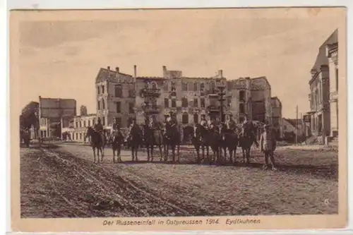 34151 Ak Eydtkuhnen - Russeneinfall in Ostpreußen 1914