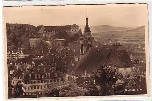 34143 Ak Tübingen am Neckar Totalansicht 1932