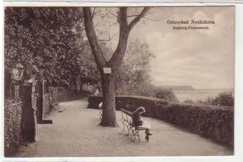 34141 Ak Ostseebad Neukuhren Seeberg-Promenade 1917