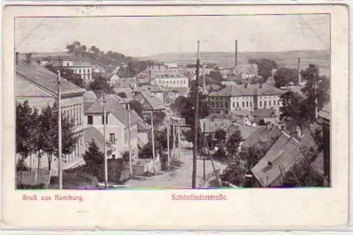 34136 Ak Salutation de Rumburg Schönlinderstraße 1911