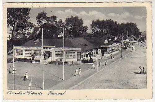 34133 Ak Balda de la mer Baltique Grömitz Kursaal 1952