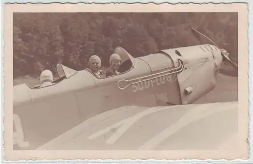 34124 AK Flugzeug Propellermaschine Bad Reichenhal 1936