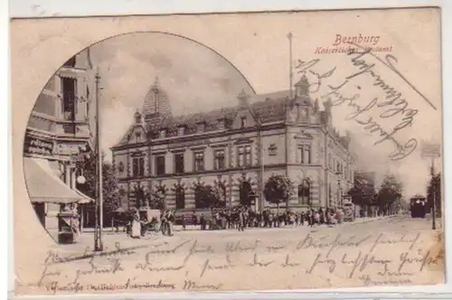 34121 Ak Bernburg Kaiserliches Postamt 1903