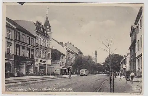 34112 Ak Braunsberg Ostpr. Hindenburgstraße 1944