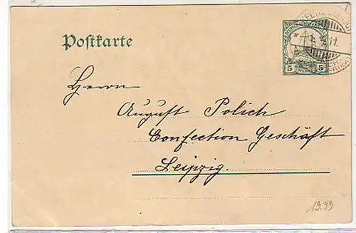 34045 entier Carte postale 5 Pf. DSWA Keetmanshoop 1911