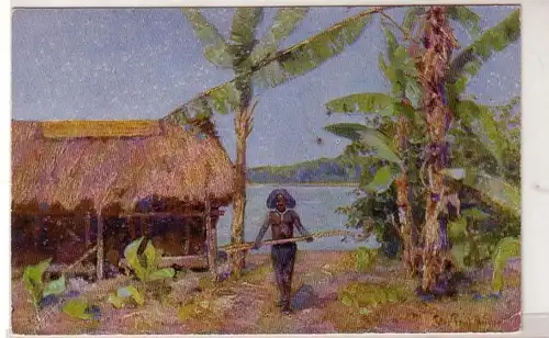 33976 Ak Colonies allemandes Papouasie en Nouvelle-Guinée vers 1910