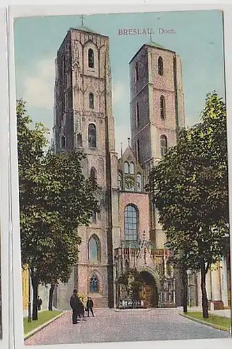 33957 Ak Wroclaw en Silésie Dom 1914