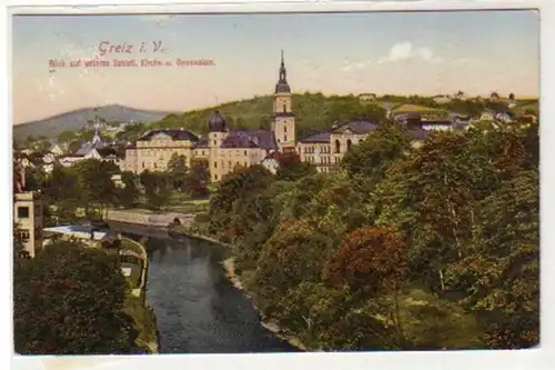 33956 Ak Greiz dans le Vogtland Vue totale 1926