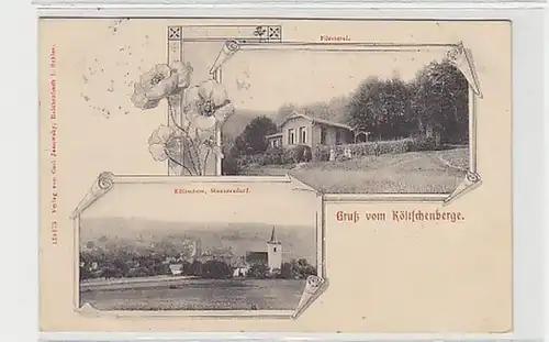 33946 Salutation multi-images Ak de Költchenberge vers 1910