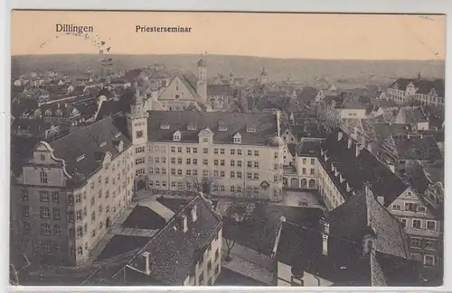 33889 Feldpost Ak Dillingen Séminaire 1915