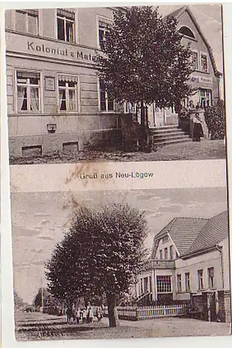 33857 Multi-image Ak Salutation de Neu Lögow 1921