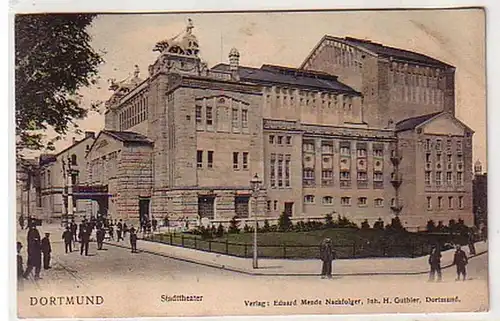 33807 Ak Dortmund Stadttheater 1907