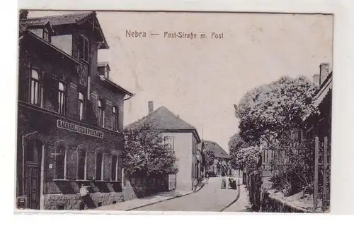 33760 Ak Nebra Poststraße avec bureau de poste 1925