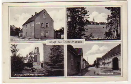33747 Multi-image Ak Gruss de Dietrichsroda 1934