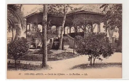33715 Ak Algérie Sidi Bel Abbes Cercle des Officier le Pavillon vers 1925