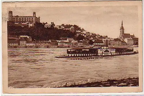 33690 Ak Bratislava Schlossberg um 1930