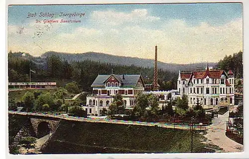 33664 Ak Bad Schlag Dr. Glettlers Sanatorium 1906
