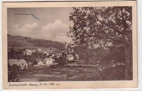 33663 Ak Frais d'été Aspang Basse-Autriche vers 1920