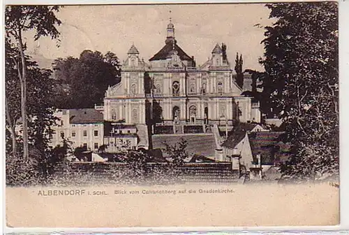 33649 Ak Albendorf in Schlesien Gnadenkirche 1910