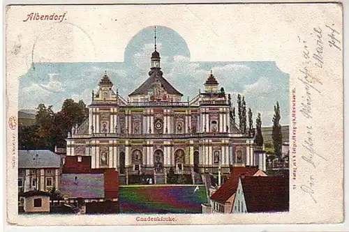 33626 Ak Albendorf in Schlesien Gnadenkirche 1900